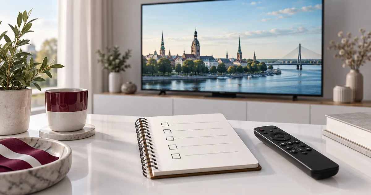Guide to choosing an IPTV subscription in Latvia