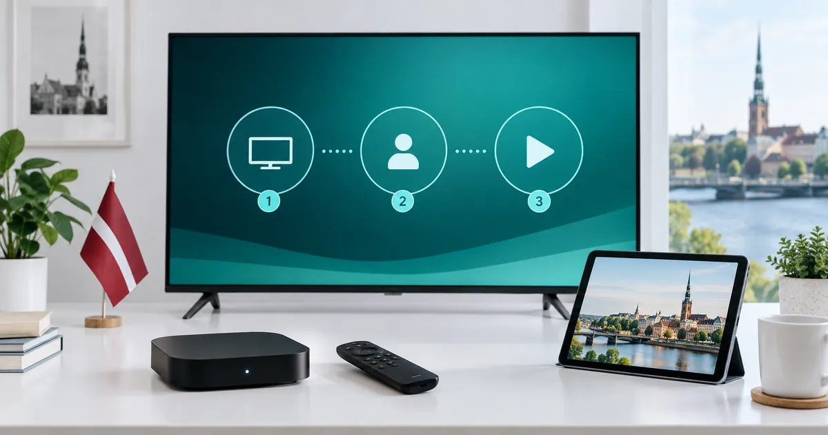 IPTV Latvia installation and setup process