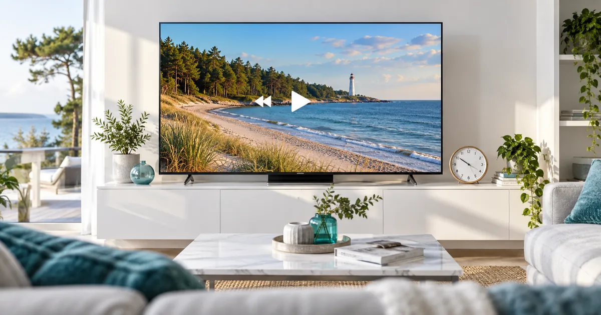 IPTV Latvia catch-up television feature on Smart TV