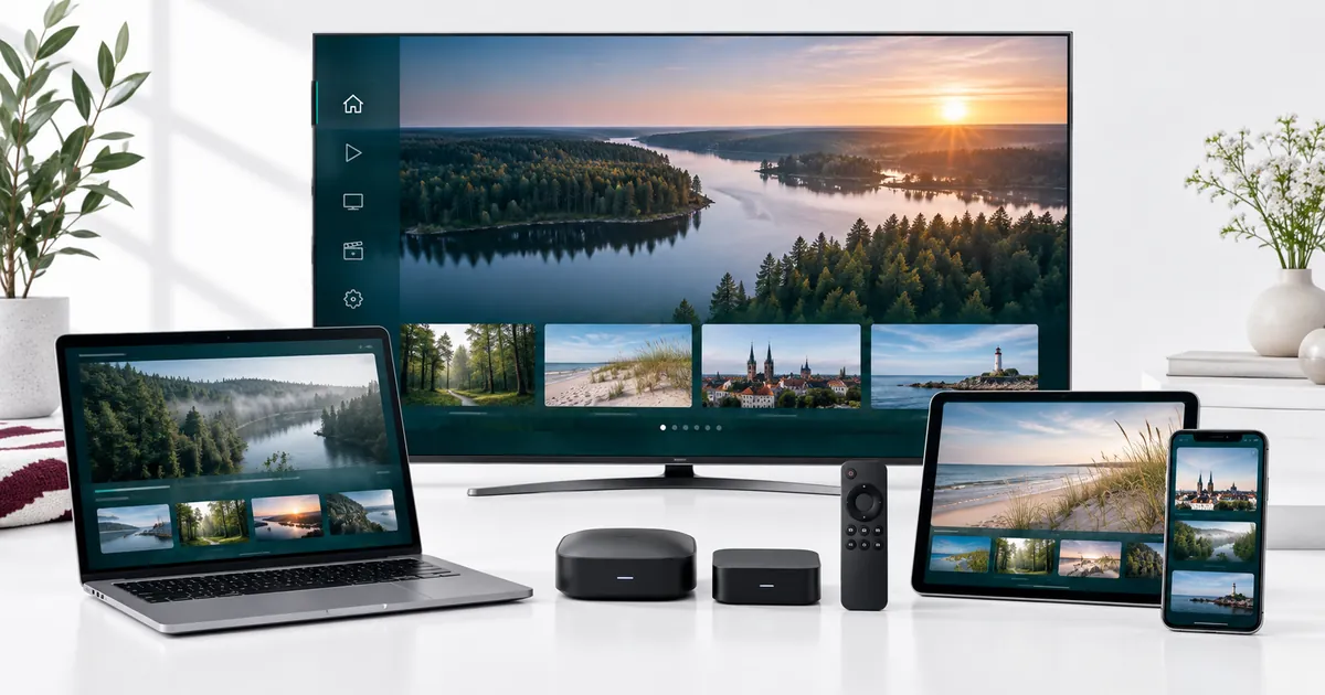 Compatible devices for IPTV Latvia subscriptions