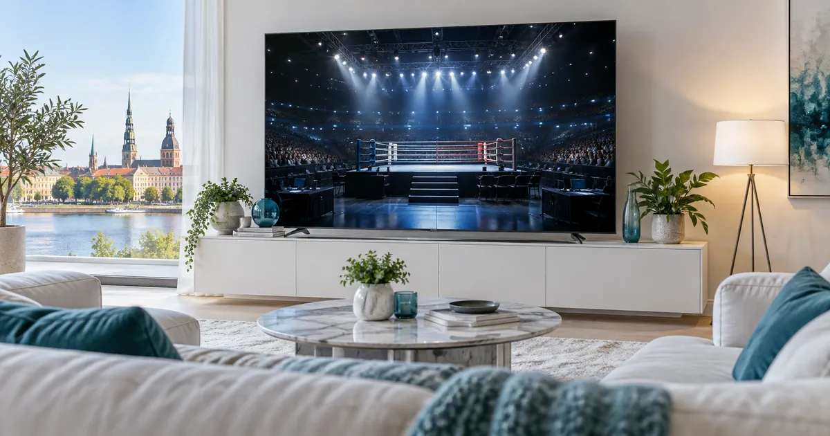 Premium event viewing with IPTV Latvia